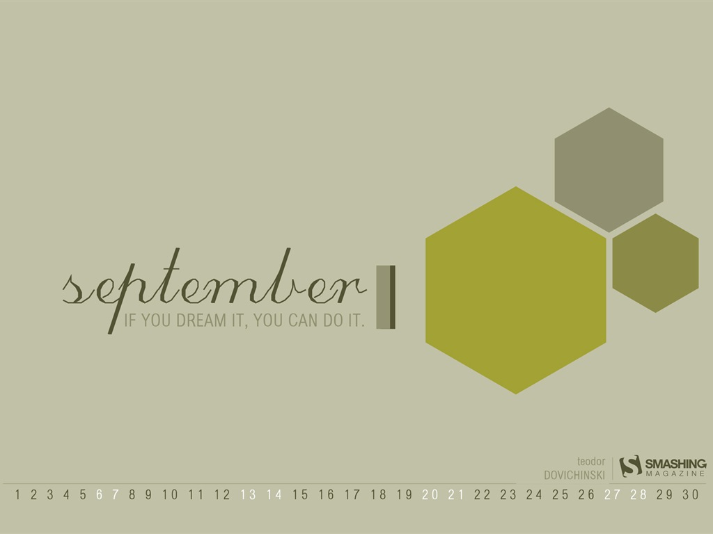 September 2014 Kalender Tapete (2) #11 - 1024x768