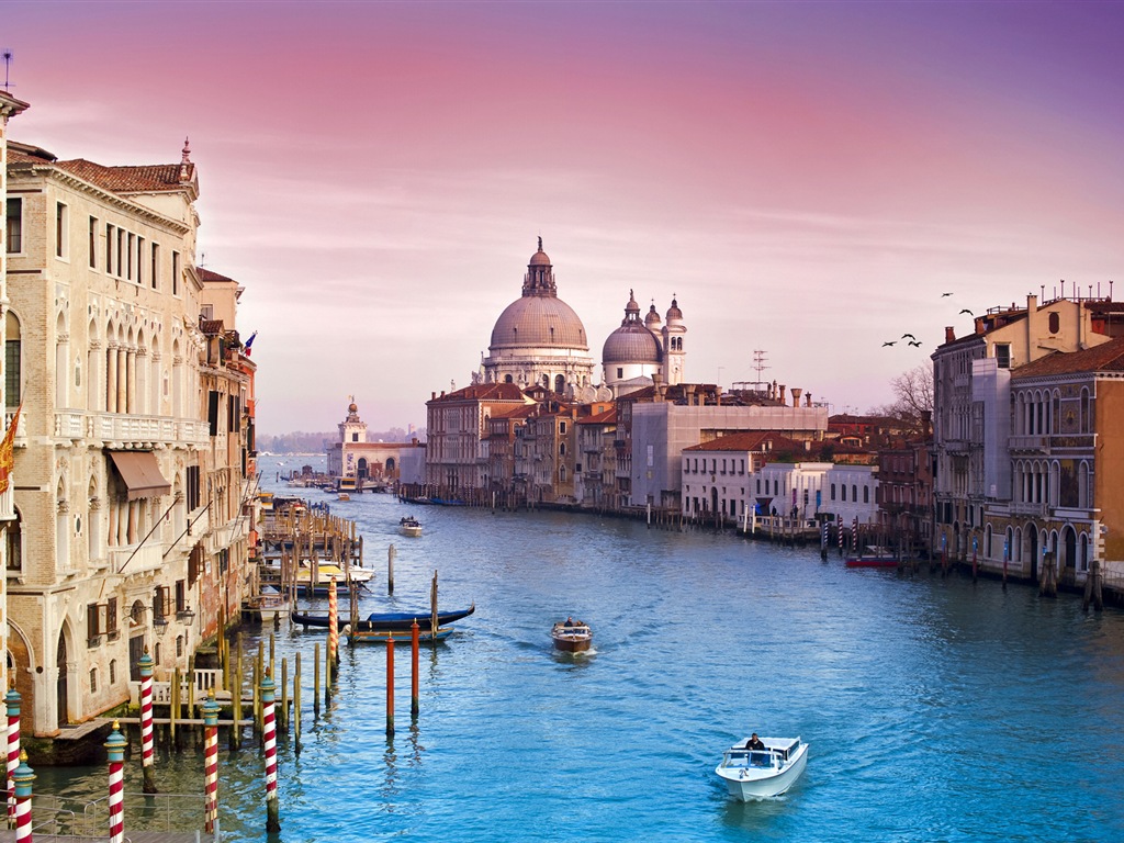 美丽的水城，威尼斯 高清壁纸1 - 1024x768