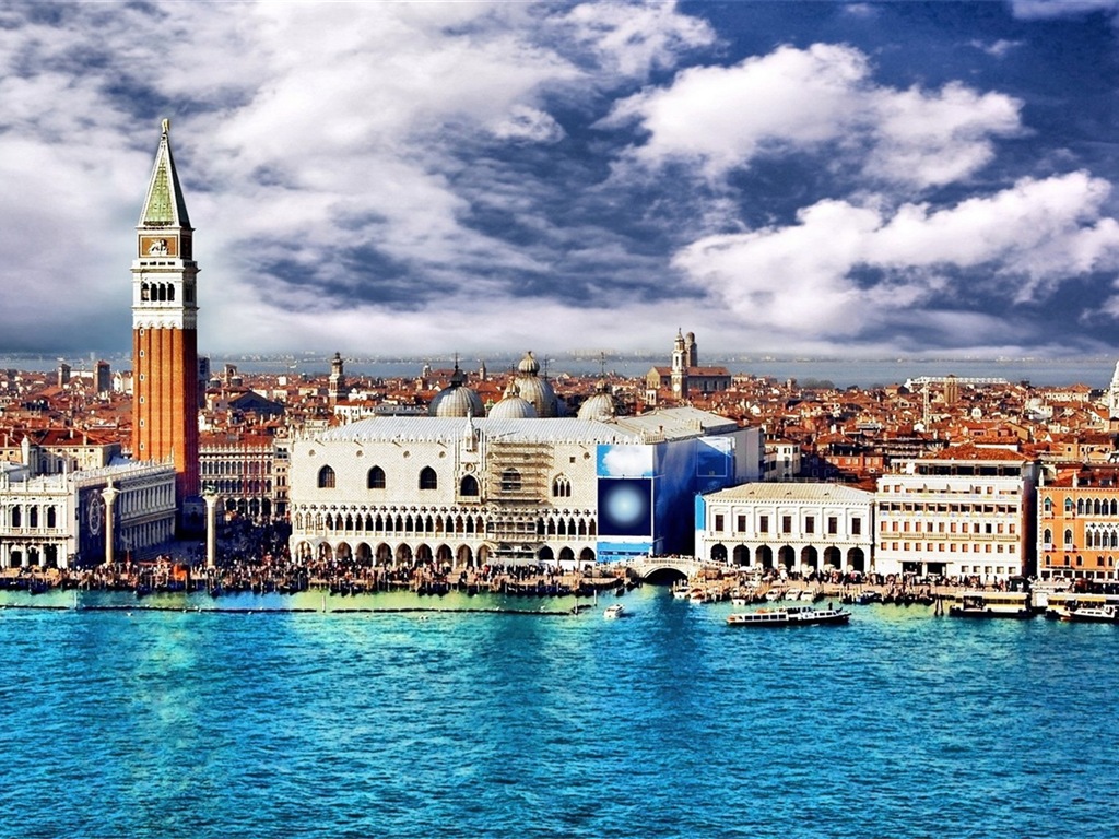 美麗的水城，威尼斯 高清壁紙 #2 - 1024x768