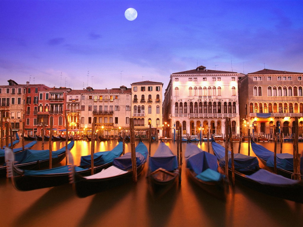 美丽的水城，威尼斯 高清壁纸5 - 1024x768