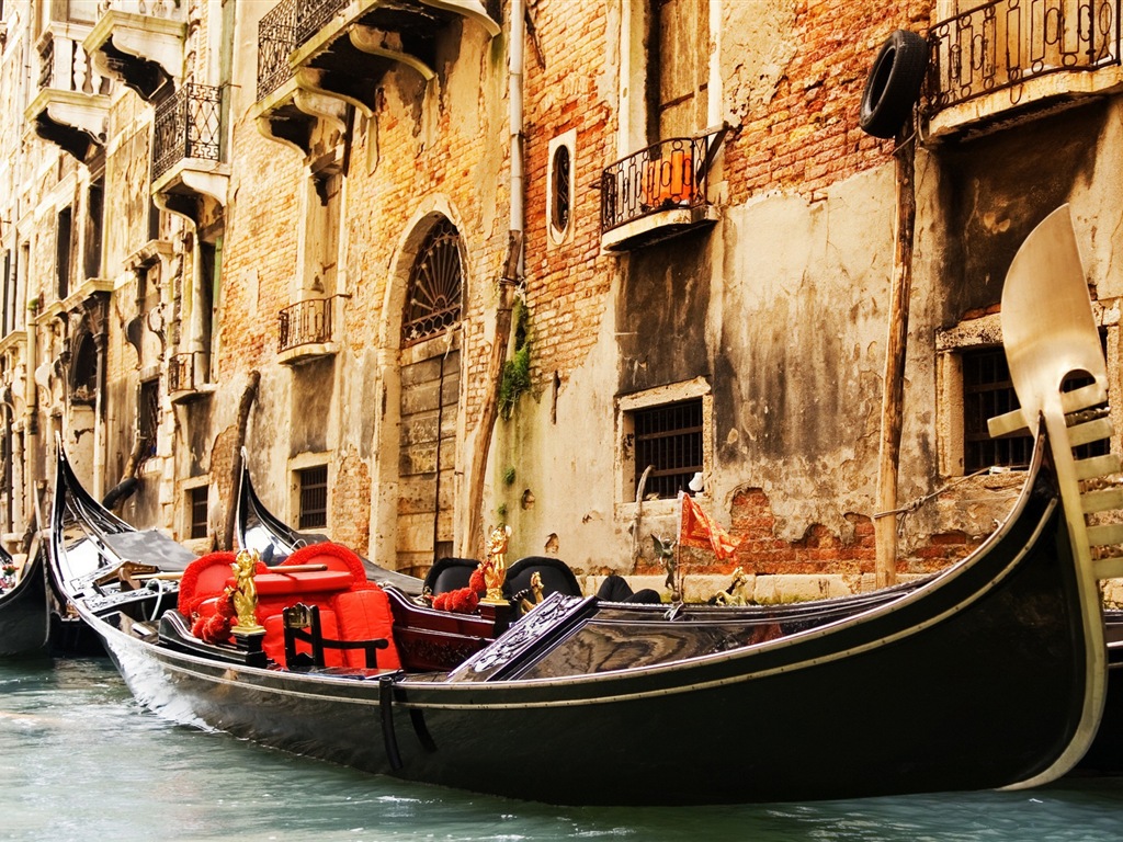 美丽的水城，威尼斯 高清壁纸8 - 1024x768