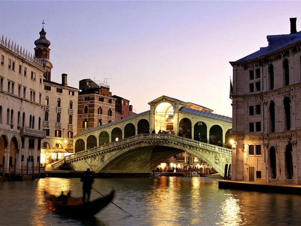 美丽的水城，威尼斯 高清壁纸15 - 1024x768