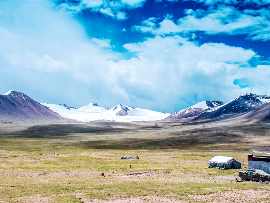Qinghai-Plateau schöne Landschaft Tapeten #13 - 1024x768