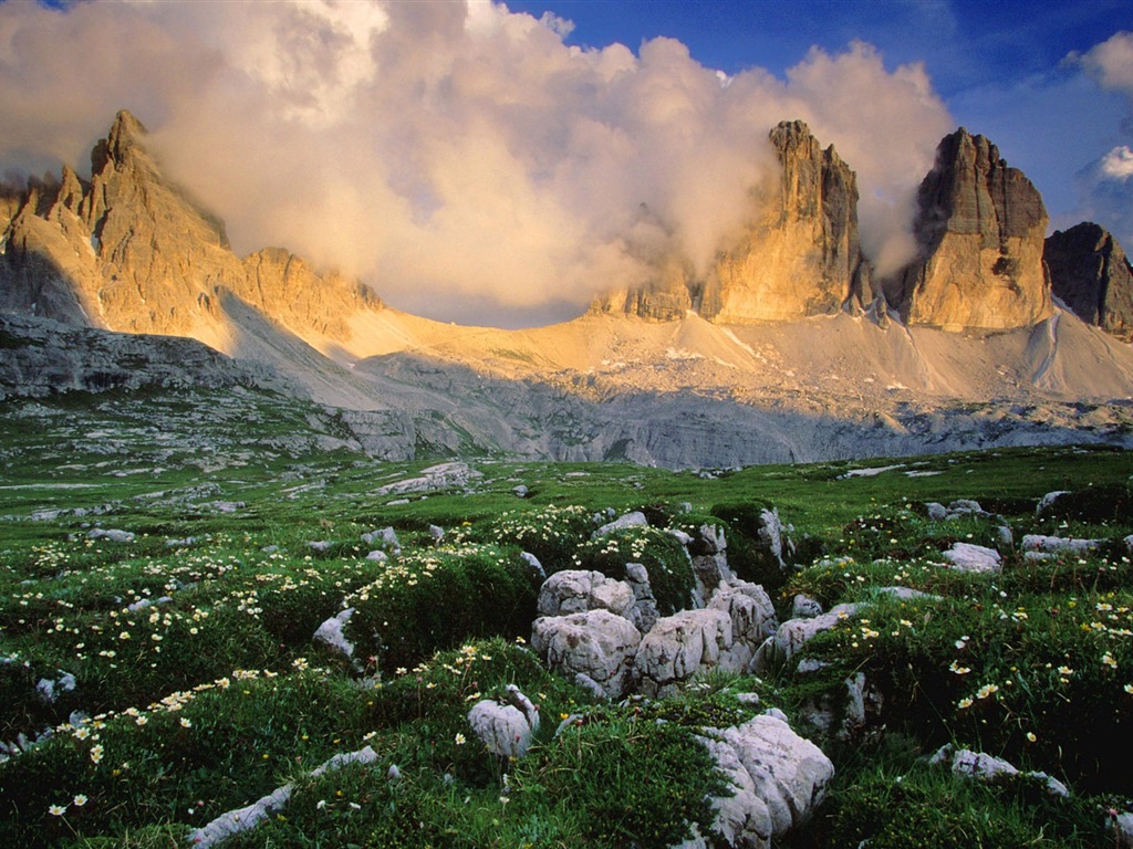 Итальянский естественная красота пейзажа HD обои #4 - 1024x768
