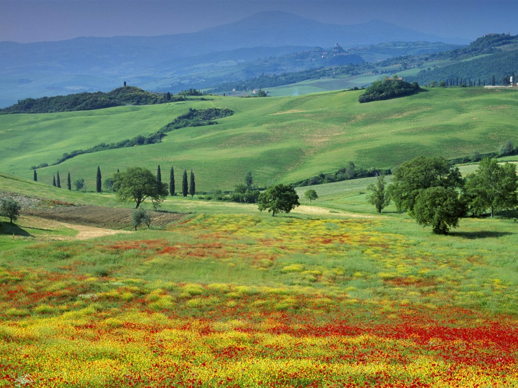 Italská přírodní krásy scenérie HD tapetu #6 - 1024x768
