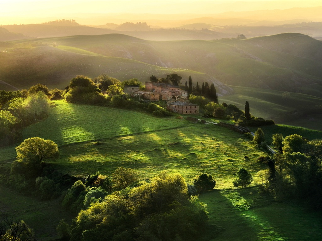 イタリアの自然の美しさの風景のHDの壁紙 #8 - 1024x768