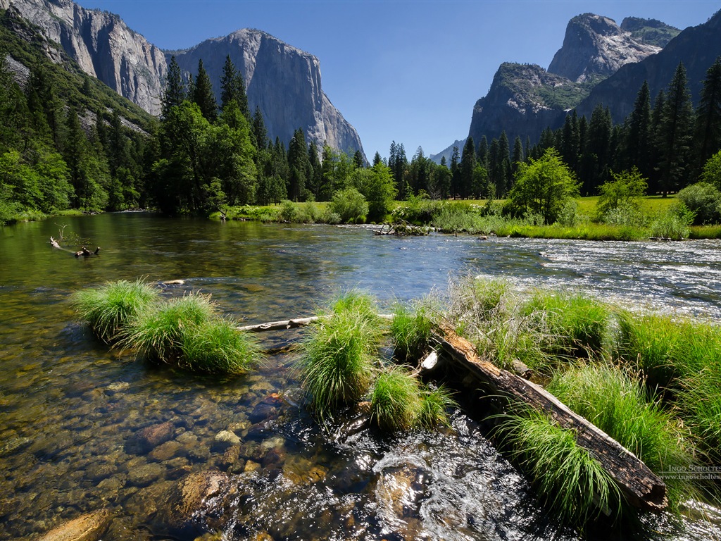 Windows 8 thème, Parc national de Yosemite fonds d'écran HD #2 - 1024x768