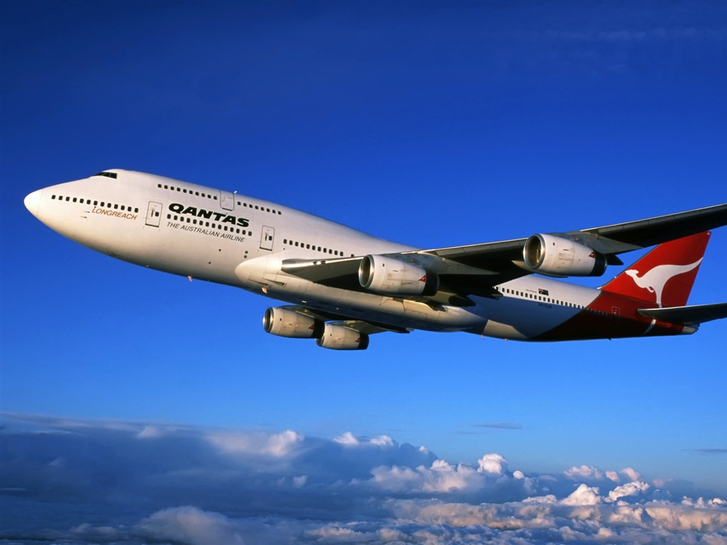 Boeing 747 avions de ligne fonds d'écran HD #15 - 1024x768
