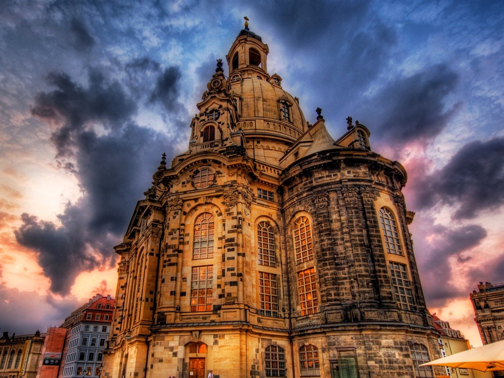 Alemania Dresden fondos de pantalla HD paisaje de la ciudad #2 - 1024x768