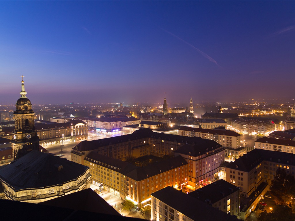 HD обои городской пейзаж Германия Дрезден #5 - 1024x768