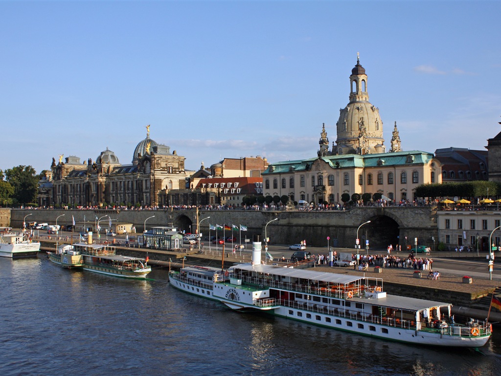 Alemania Dresden fondos de pantalla HD paisaje de la ciudad #14 - 1024x768