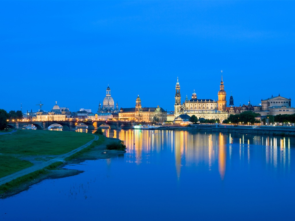 HD обои городской пейзаж Германия Дрезден #16 - 1024x768