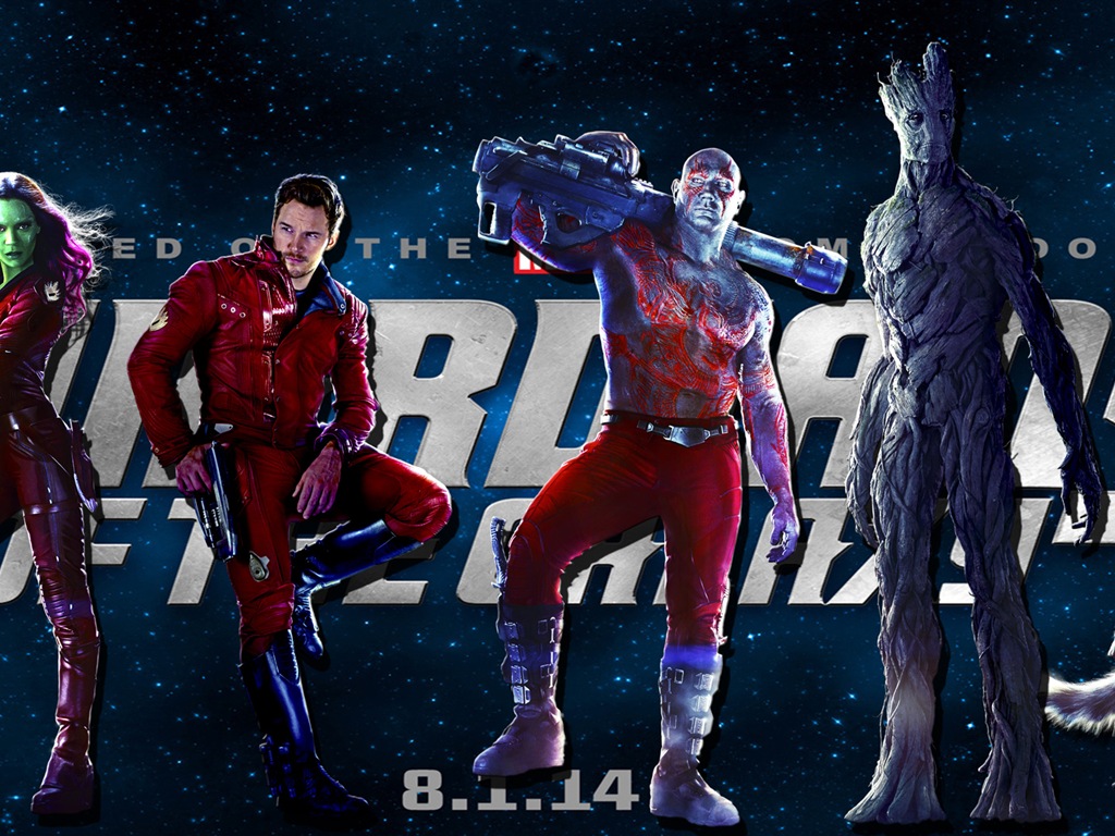 Guardianes de la Galaxia 2014 fondos de pantalla de películas de alta definición #3 - 1024x768
