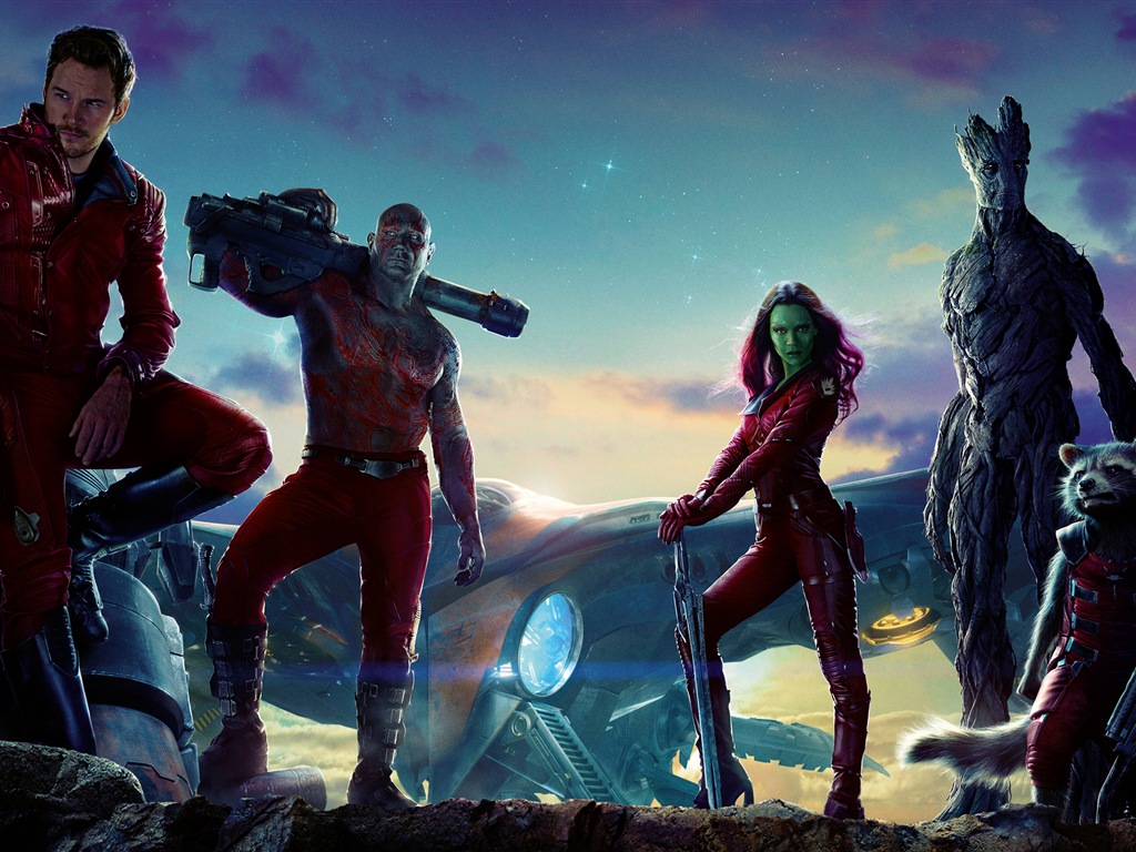 Guardianes de la Galaxia 2014 fondos de pantalla de películas de alta definición #4 - 1024x768
