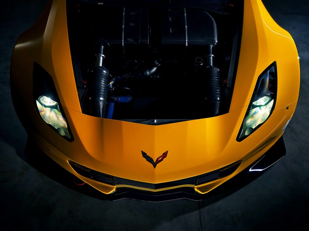 2015年雪佛蘭 Corvette Z06跑車高清壁紙 #2 - 1024x768