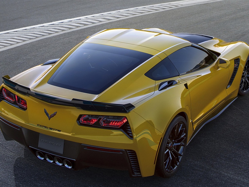 2015年雪佛兰 Corvette Z06跑车高清壁纸4 - 1024x768