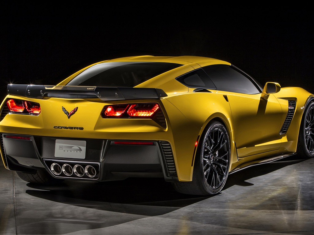 2015年雪佛蘭 Corvette Z06跑車高清壁紙 #5 - 1024x768