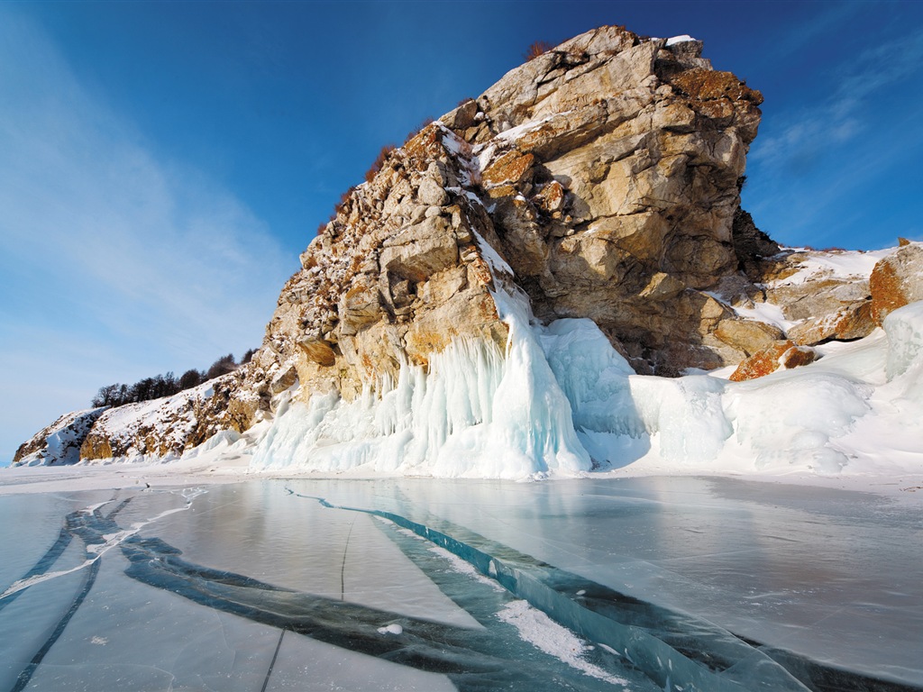 贝加尔湖 俄罗斯风景 高清壁纸3 - 1024x768