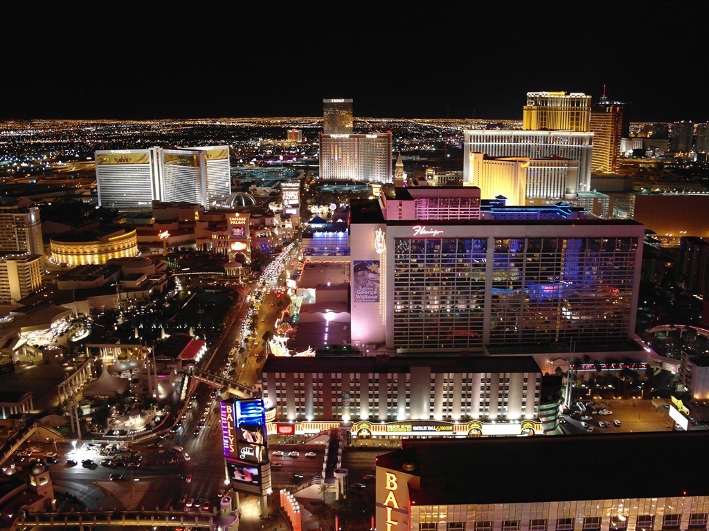 Krásný večer v Las Vegas HD tapety #19 - 1024x768
