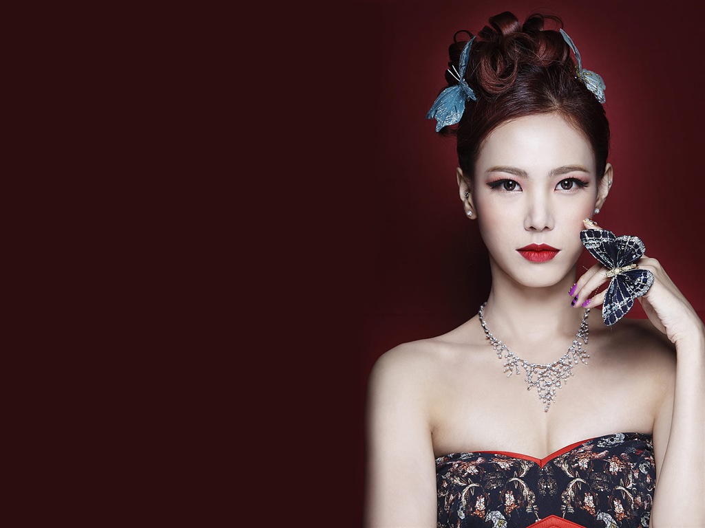 JEWELRY Korean beauty girls portfolio tapeta #3 - 1024x768