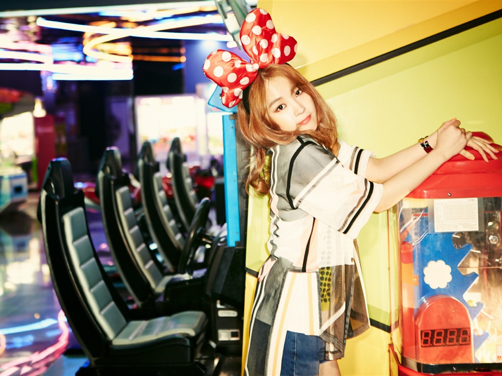4Minute Korean hudební krásné dívky kombinace HD tapety na plochu #5 - 1024x768