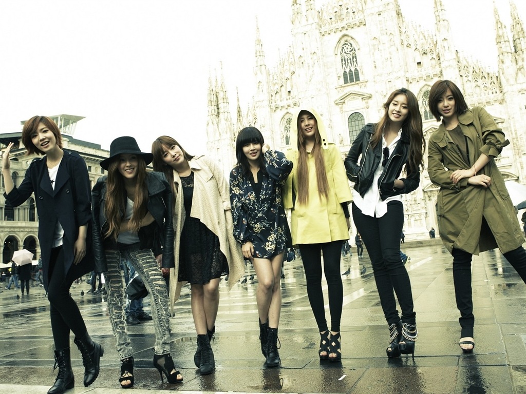 T-ARA hudební skupina, Korejky HD wallpaper #3 - 1024x768