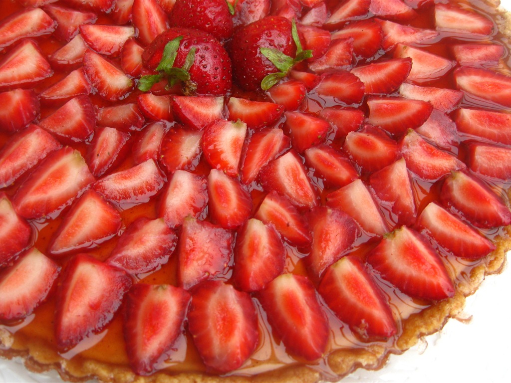 Delicious strawberry cake HD wallpapers #16 - 1024x768