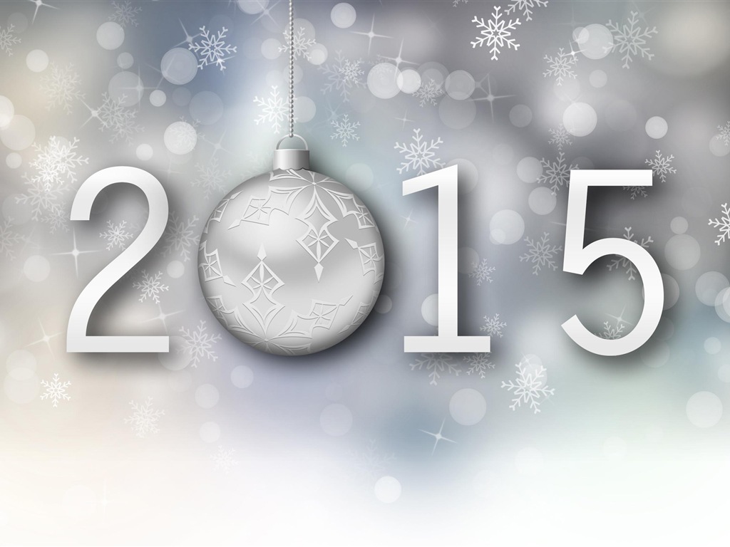 2015 New Year theme HD wallpapers (1) #4 - 1024x768