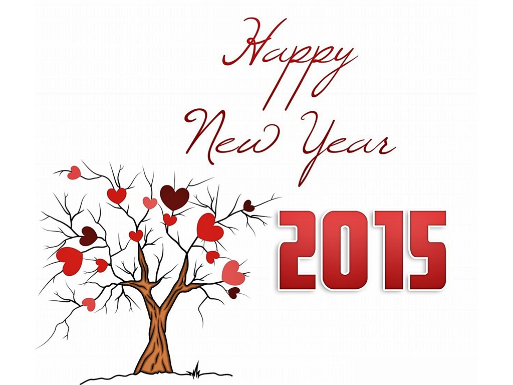 2015 New Year theme HD wallpapers (1) #5 - 1024x768