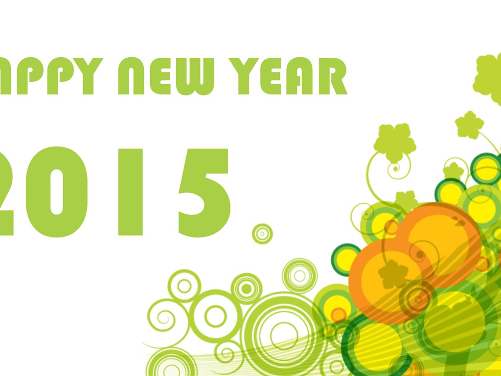 2015 New Year theme HD wallpapers (1) #10 - 1024x768