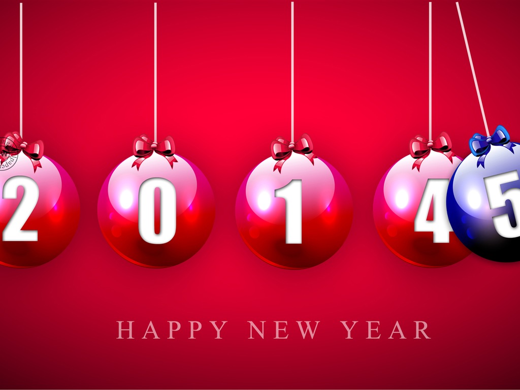 2015 New Year theme HD wallpapers (1) #17 - 1024x768