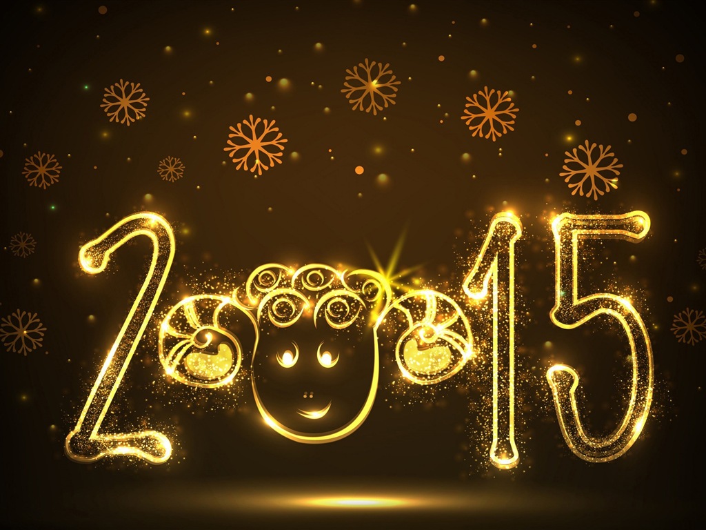2015 New Year theme HD wallpapers (1) #19 - 1024x768