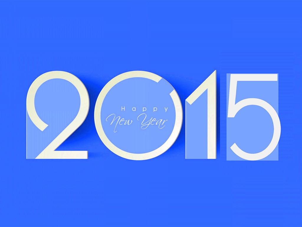 2015 Новый год тема HD обои (2) #7 - 1024x768