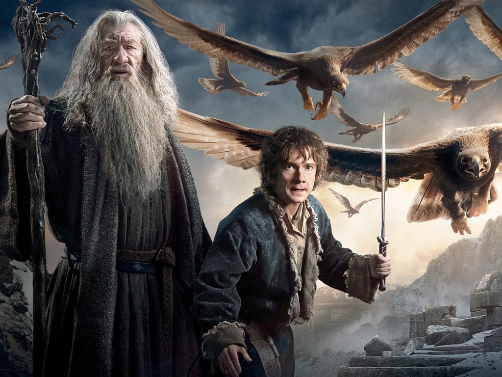 El Hobbit: La Batalla de los Cinco Ejércitos, fondos de pantalla de películas de alta definición #4 - 1024x768