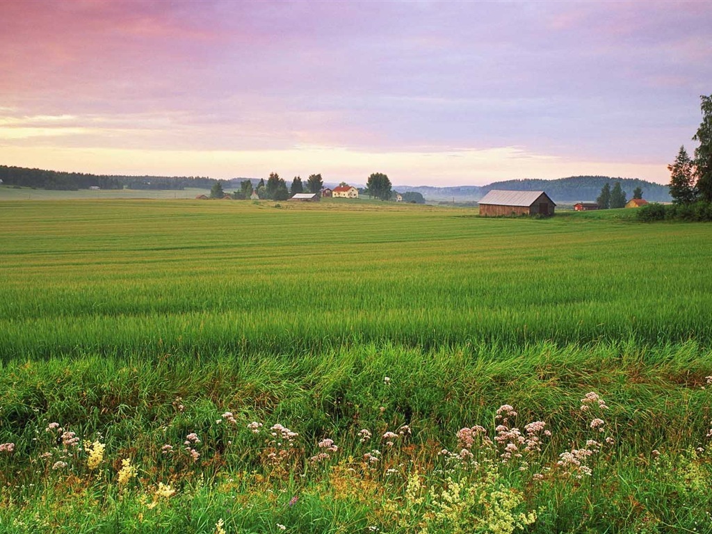 Wallpapers hermosas nórdicos HD paisajes naturales #10 - 1024x768