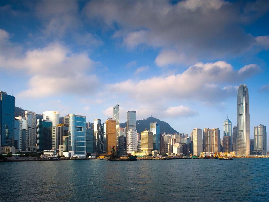 Paysage urbain beaux fonds d'écran HD de Hong Kong #15 - 1024x768