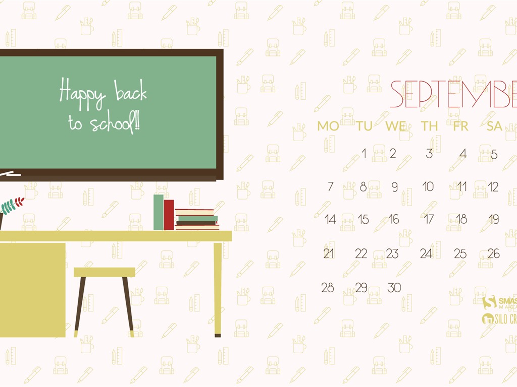 September 2015 Kalender Wallpaper (2) #11 - 1024x768