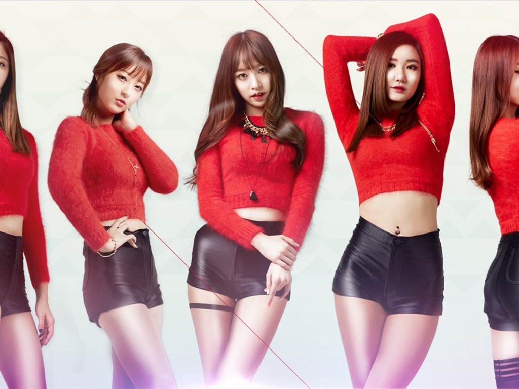 EXID 超越梦想 韩国音乐女子组合 高清壁纸6 - 1024x768