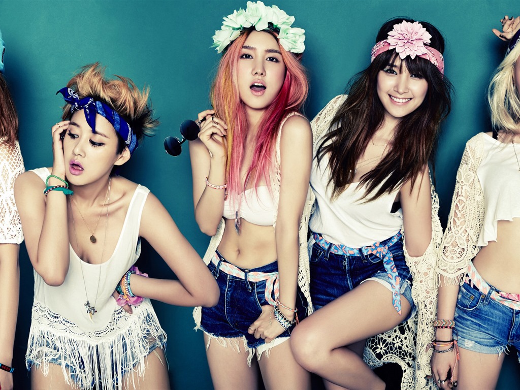 Spica Korean girls music idol combination HD wallpapers #12 - 1024x768