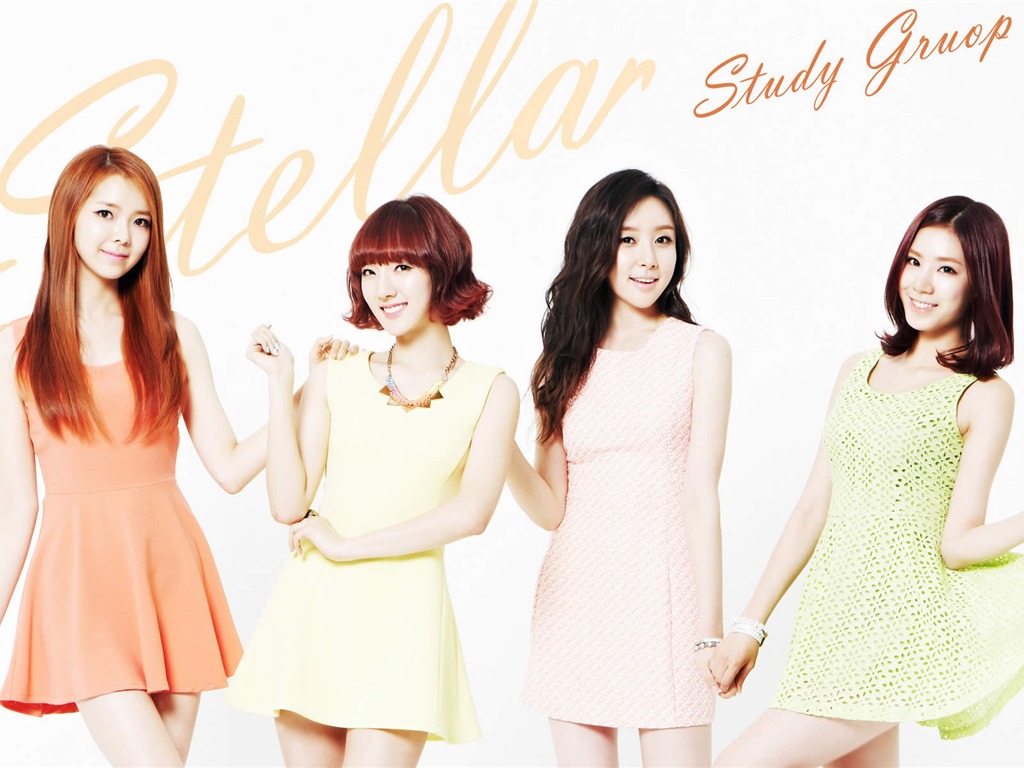Stellar Korean music girls group  HD wallpapers #2 - 1024x768