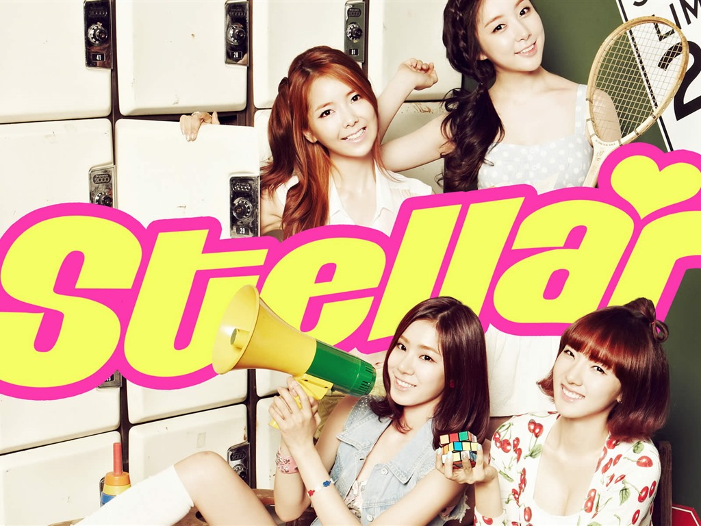 Stellar korejský hudební dívčí skupina tapety HD #9 - 1024x768
