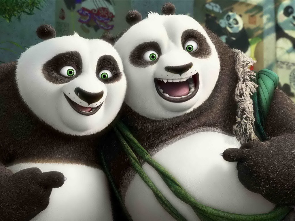 Kung Fu Panda 3, HD film tapety na plochu #11 - 1024x768