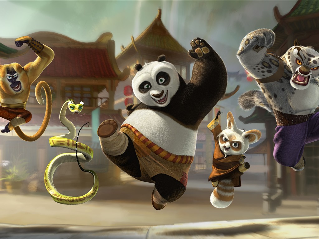 Kung Fu Panda 3, HD film tapety na plochu #15 - 1024x768
