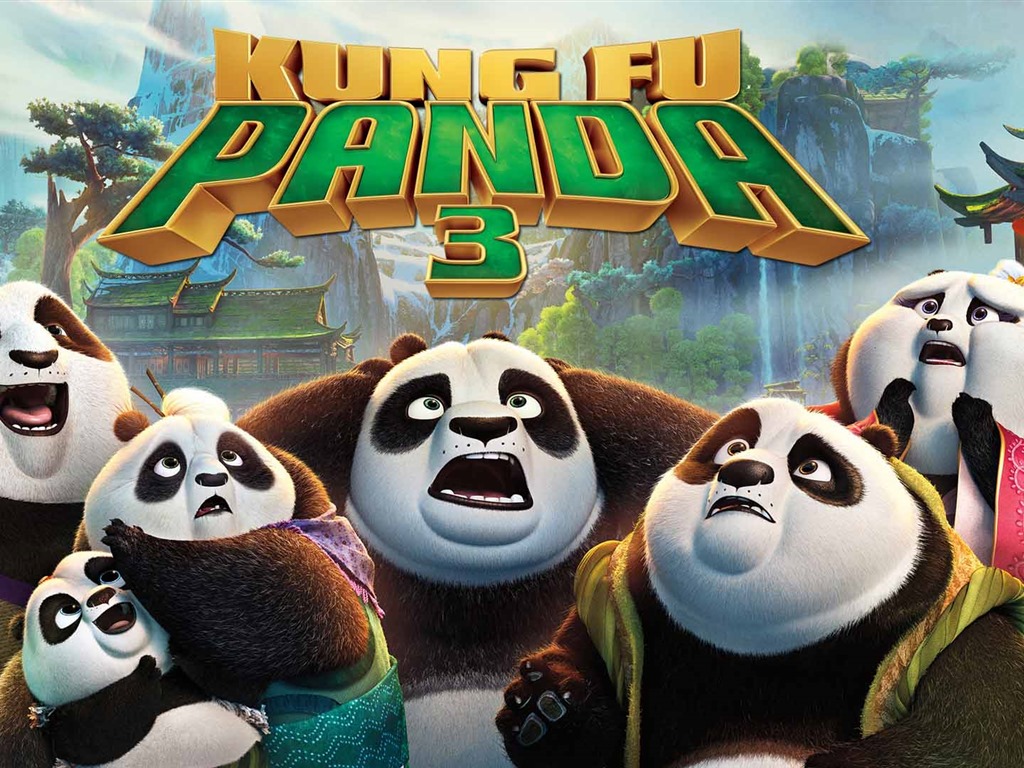 Kung Fu Panda 3, HD movie wallpapers #16 - 1024x768
