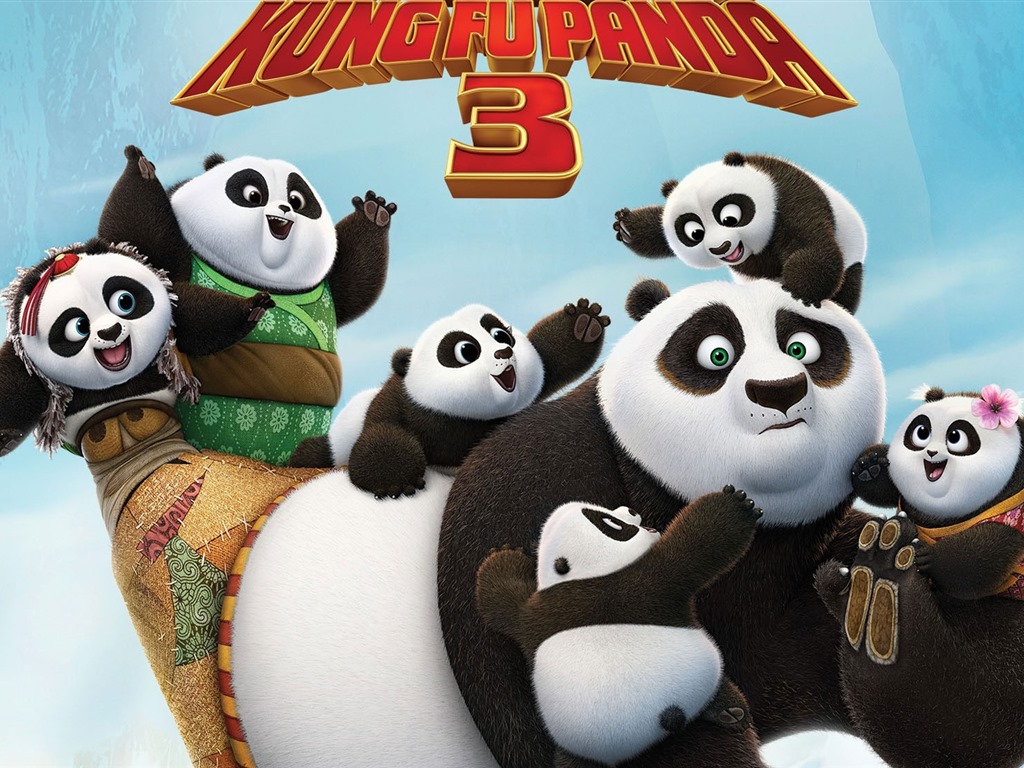 Kung Fu Panda 3, HD film tapety na plochu #17 - 1024x768