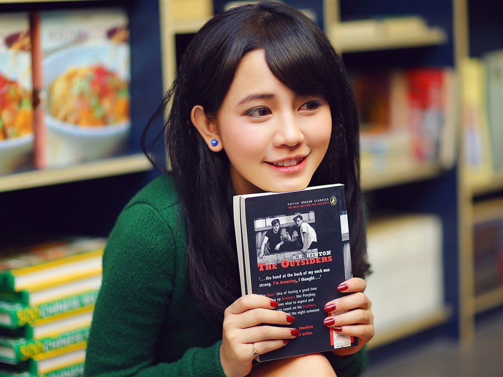 순수하고 사랑스러운 젊은 아시아 여자의 HD 월페이퍼 컬렉션 (1) #39 - 1024x768