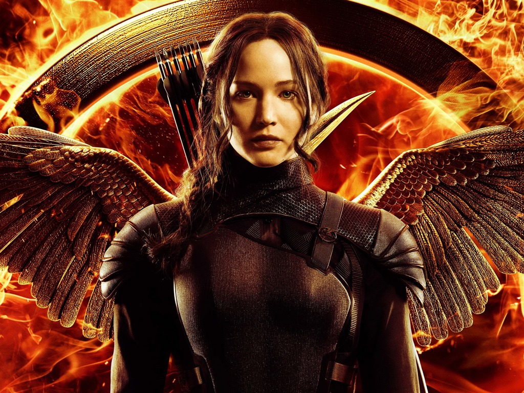 The Hunger Games: Fond d'écran HD Mockingjay #1 - 1024x768