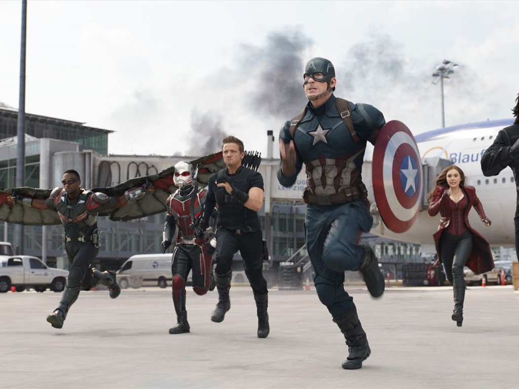 Captain America: Bürgerkrieg , HD-Film-Tapeten #6 - 1024x768