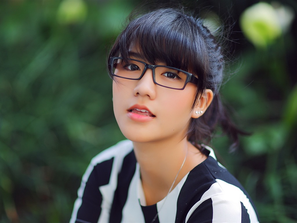 Reine und schöne junge asiatische Mädchen HD-Wallpaper  Kollektion (2) #21 - 1024x768