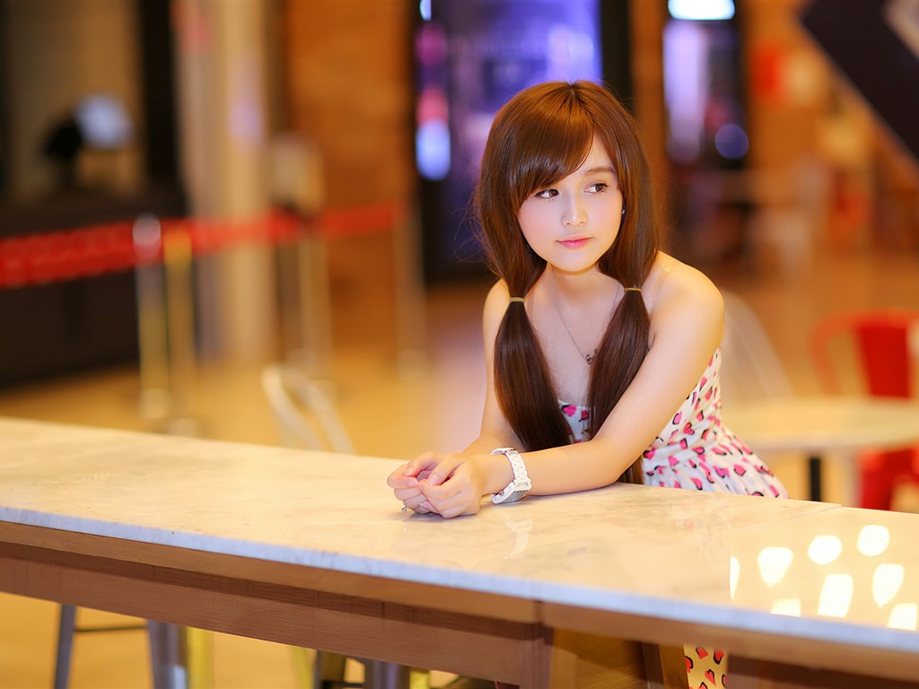 純粋で美しい若いアジアの女の子HDの壁紙コレクション (2) #38 - 1024x768